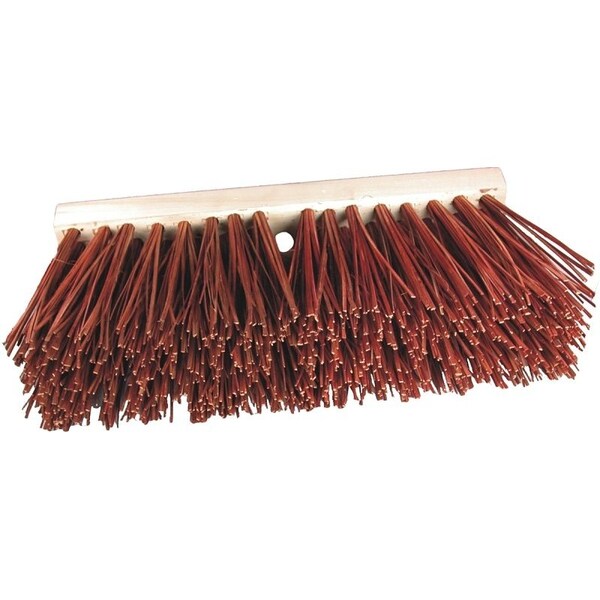 Birdwell Street Broom Head, 6-1/4 in L Trim, Palmyra Stalk Fiber Bristle - 3016-6