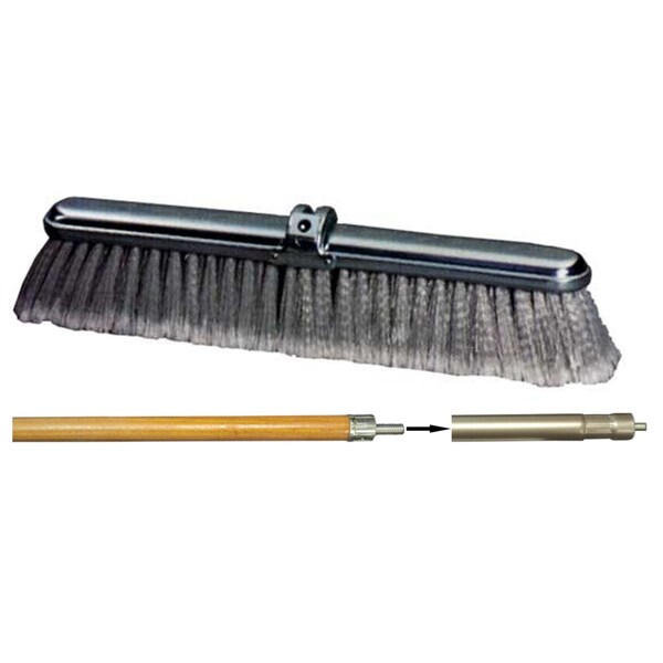 Gordon Brush 24" Speed Sweep&reg; Fine Duty Flagged Polystyrene - M236243