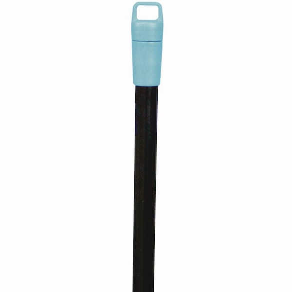 Impact Products Lobby Dust Pan Broom, 36.86 in., Black/Blue, 12PK - T0015-01