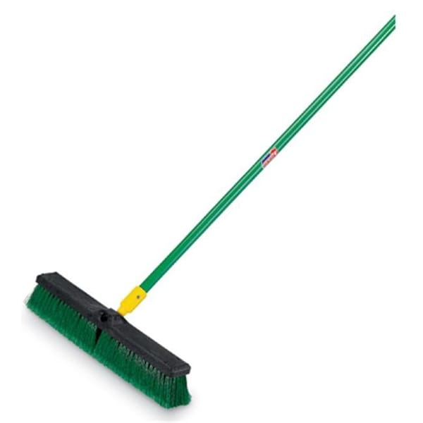 Quickie Quickie Mfg 00528 18 in. Indoor & Outdoor Push Broom - 674997