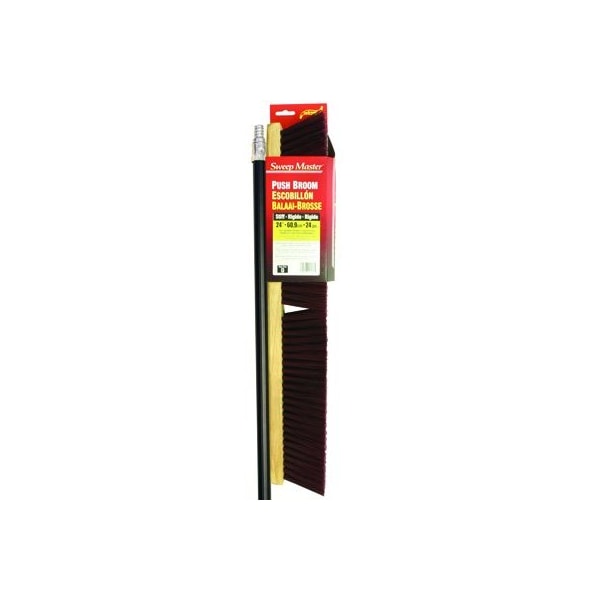 S.M. Arnold BROOM MAROON DURASTRAN W/HANDLE 24" - AR92-262