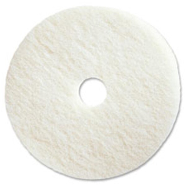 Protectionpro Polishing Floor PadWhite - 5 Per Carton - 19 in., 5PK - PR518966