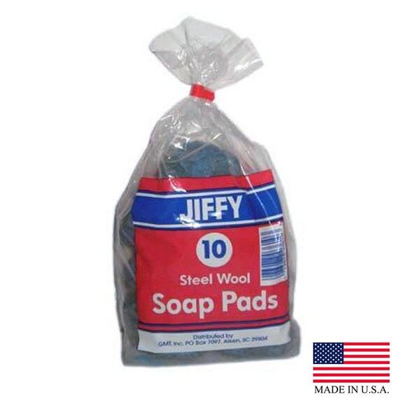 Captain Cold 281104 PEC Jiffy Steel Wool Soap Pads, 360PK - CA3373228