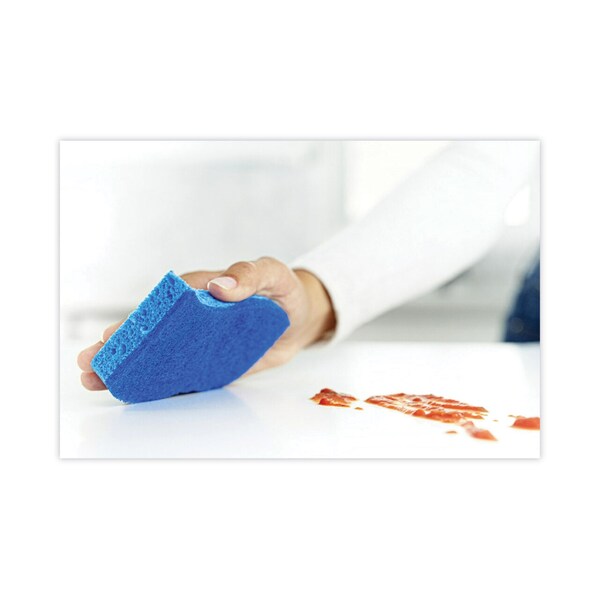 Scotch-Brite Non-Scratch Multi-Purpose Scrub Sponge, 4.4 x 2.6, 0.8in Thick, Blue, 6PK - 526-5