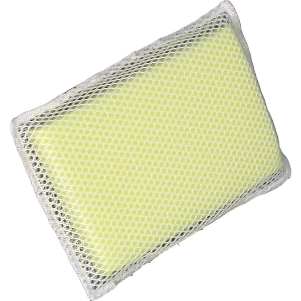 Birdwell Scouring Sponge, 6-1/4 in L, 4 in W, 3/4 in Thick - 354-24