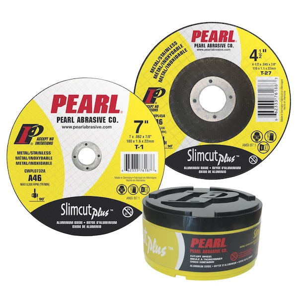 Pearl SlimCut Plus AO 5 x .045 x 7/8 A46 T-27 - DCWPL05A