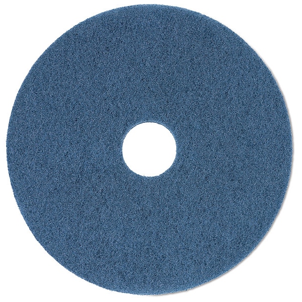 Premiere Pads Scrubbing Floor Pads, 20", Blue, PK5 - PAD 4020 BLU