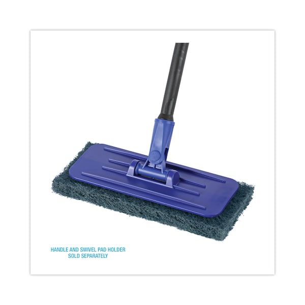 Boardwalk Medium-Duty Blue Pad, 4 x 10, PK20 - BWK402
