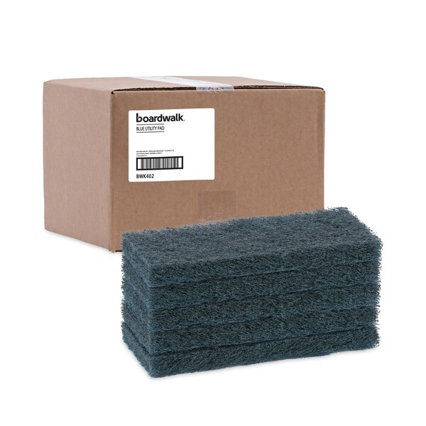 Boardwalk Medium-Duty Blue Pad, 4 x 10, PK20 - BWK402