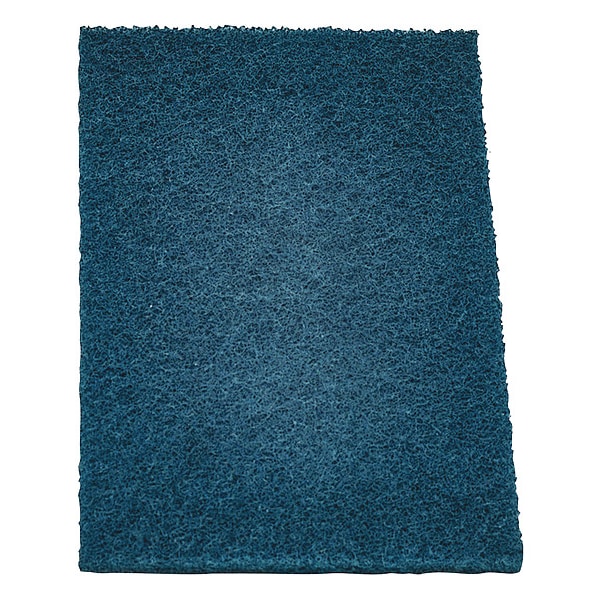 Lps Scouring Pad, 8 7/8 in L, Blue, PK60 - 59660