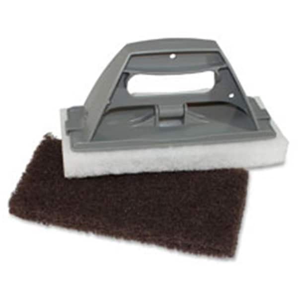 Protectionpro Cleaning Pad Holder, Gray - 4.5 x 10 in. - PR529721