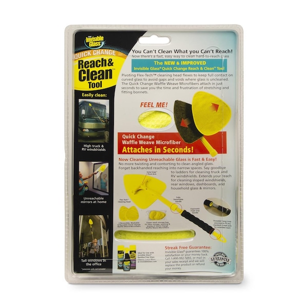 Invisible Glass Stoner Invisible Glass 20.3 in. L X 7.5 in. W Reach and Clean Tool 1 pk - 95161