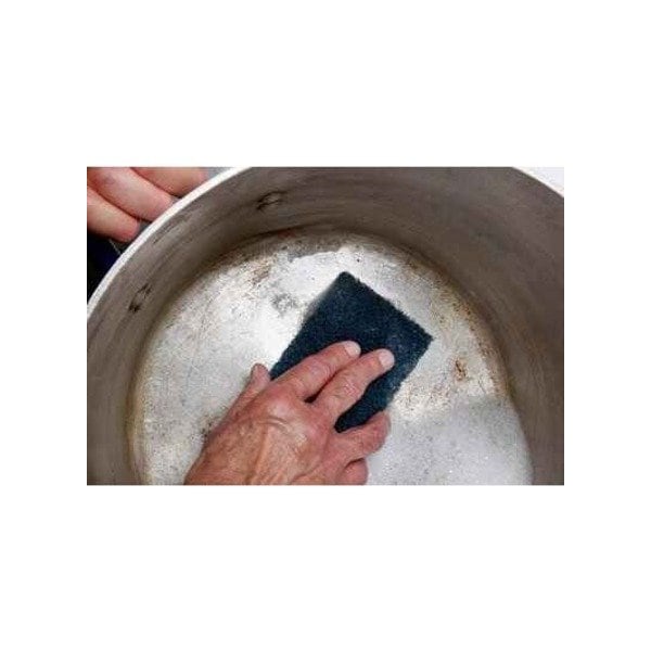 Scotch-Brite Scouring Pad, 5" L x 3-1/2" W, Blue, PK10 - 88CC