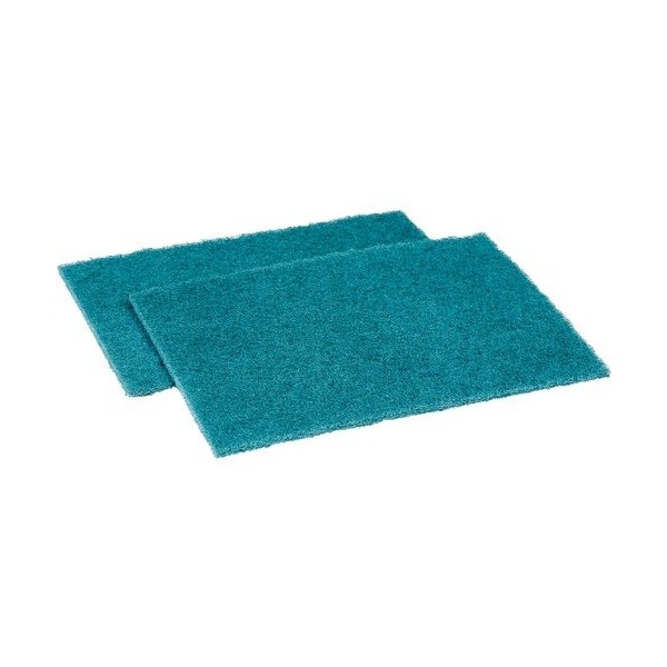 Genuine Joe Genuine Joe Scouring Pad, Medium-duty, 3-1/2inx3-1/2in, Green, 20PK - GJO18422