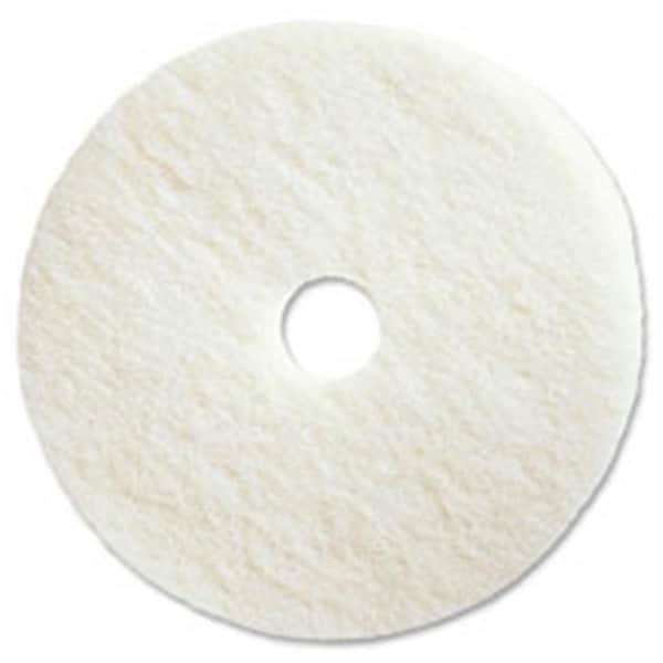 Protectionpro Polishing Floor Pad, White - 20 in., 5PK - PR1625641