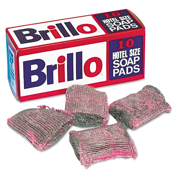 Sujetadores PUX Hotel Size Steel Wool Soap Pad, 10PK - SU3769821