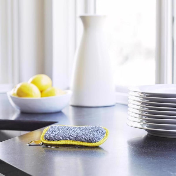 E-Cloth E-Cloth Washing Up Medium Duty Scrubbing Pads For All Purpose 6 in. L 1 pk - 10626