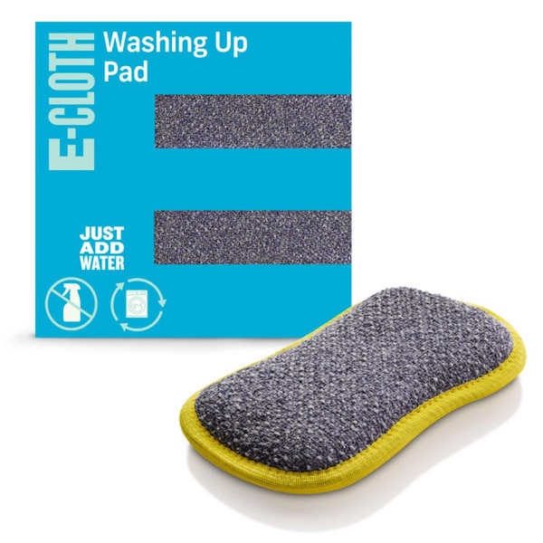 E-Cloth E-Cloth Washing Up Medium Duty Scrubbing Pads For All Purpose 6 in. L 1 pk - 10626