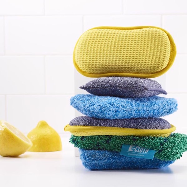 E-Cloth E-Cloth Washing Up Medium Duty Scrubbing Pads For All Purpose 6 in. L 1 pk - 10626