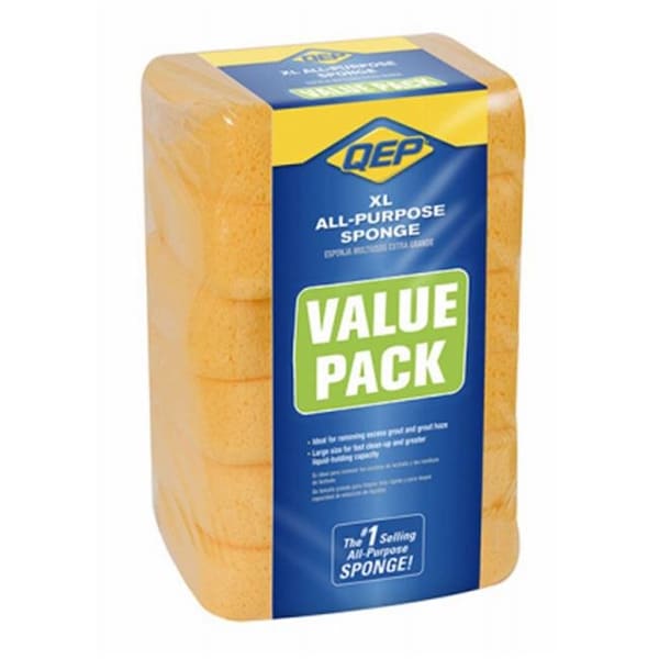 Roberts Roberts 242987 Extra Large Heavy Duty Grout Sponge; 7.5 x 5.5 x 2 in. - Pack of 6 - 242987