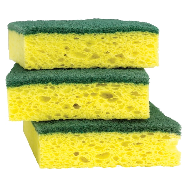 Scotch Scotch-Brite Heavy Duty Sponge For Pots and Pans 4.5 in. L 3 pk - HD-3