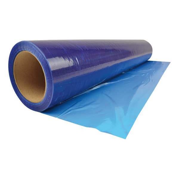 Surface Shields 24 in Wide Duct Protection Film, 3 mil Thick, 200 ft Lg, Blue, Adhesive Backed - DCR324200B