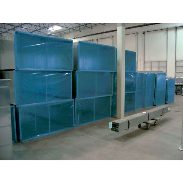 Surface Shields 24 in Wide Duct Protection Film, 3 mil Thick, 200 ft Lg, Blue, Adhesive Backed - DCR324200B