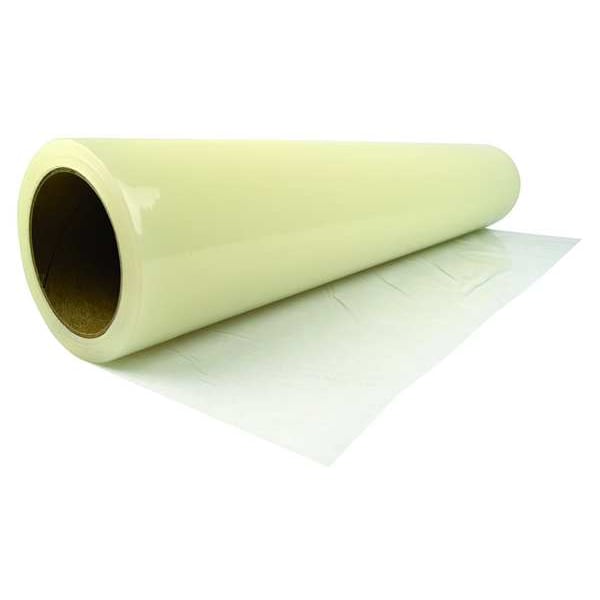 Surface Shields Carpet Protection, 36 In W x 200 Ft L, 2.5 mil Thick Film, Clear, Adhesive Backed - CS36200