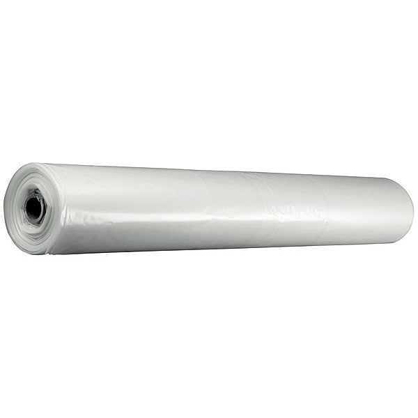 Polar Plastics Film, Construction, 4Mil, Clear, 10x100Ft - C104