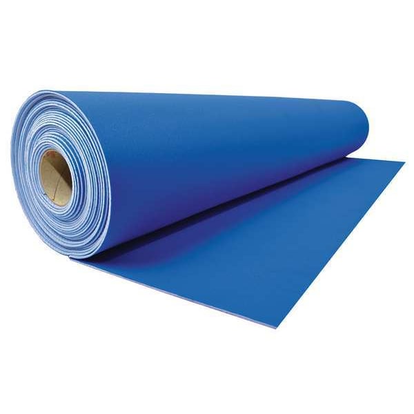 Surface Shields Floor Protection, 27 In. x 20 Ft., Blue - NSB2720