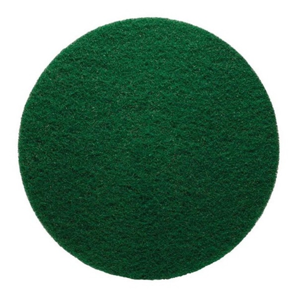 Fast Fans 6742 17 in. Green Floor Pad Disc, 5PK - FA2516170