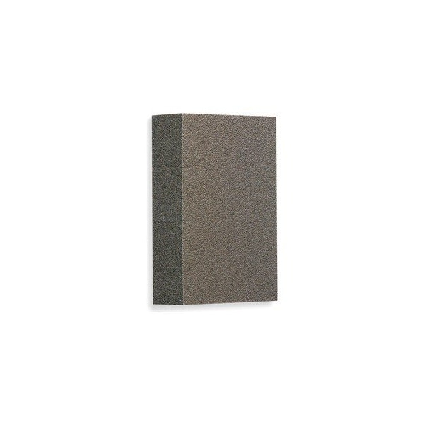 Norton Co SPONGES ECONOMY - Flexible, Size: 3in. x 4in. x 1/2in. Coated 1 Side, Type: Medium, GRIT: 100 - 076607-00950