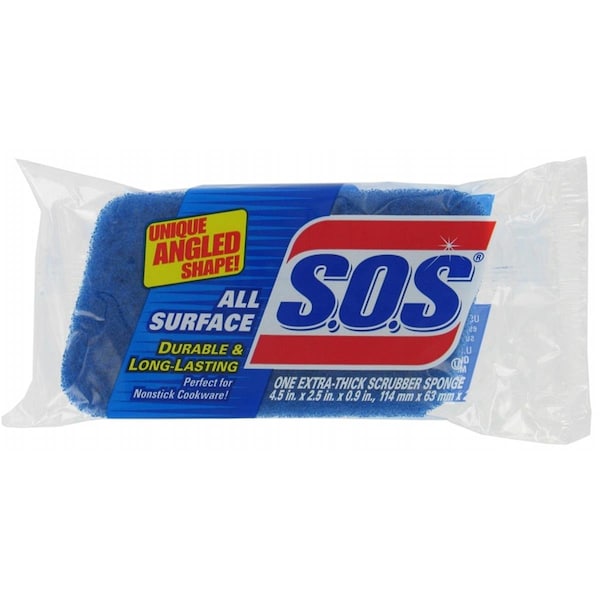 Clorox Clorox S.O.S. All Surface Scrubber Sponge  91017 - Pack of 12 - 91017