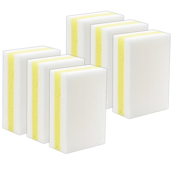S.M. Arnold Scuff Away Sandwich Melamine Two-Sided Sponge, 6PK - BNU-624