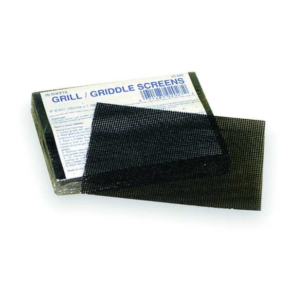 Tough Guy Scouring Pad, 5-1/2"L, Nylon, Black, PK20 - 2NTJ7