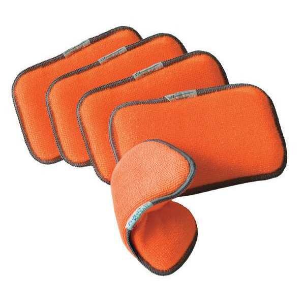 Perfect Clean Sponge Orange, 4 in. x 7 in., PK5 - HS407-O
