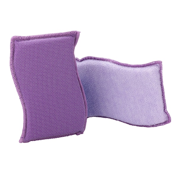 Scotch-Brite Scotch-Brite Delicate	 Light Duty Sponge For Multi-Purpose 4.5 in. L 2 pk - 202