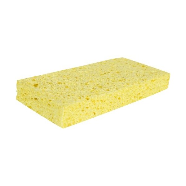Genuine Joe Genuine Joe Sponge, Cellulose, Yellow, 48PK - GJO18318