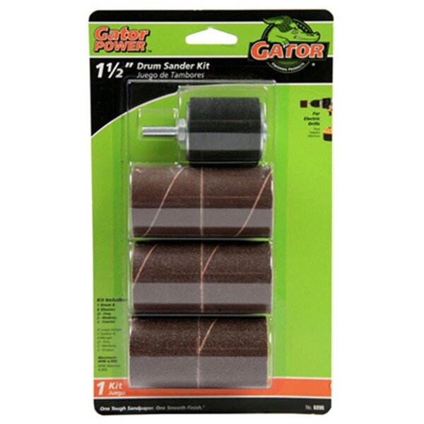 Gator Finishing 6096 1.5 in. Drum Sleeve Kit - 6 Pack - AL573121