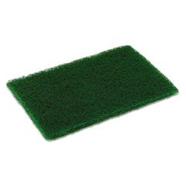 Defenseguard CMC Medium Duty Scouring Pad, Green - 6 x 9 in. - DE2243704