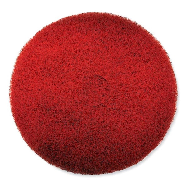 Sc Johnson EZ Care Heavy Duty Scrub Pad - 17 in. - Red & Gray, 5PK - SJN311183