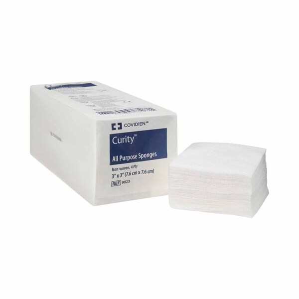 Curity Nonwoven Sponge 3 X 3 Inch, NonSterile 4-Ply Square, 200PK - 9023