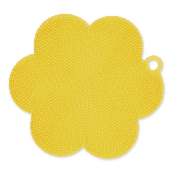 Rsvp International Silicone Soft Scrub - Yellow - POSY-Y