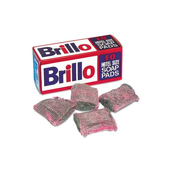 Purex Brillo, Hotel Size Steel Wool Soap Pad, 120PK - W240000CT
