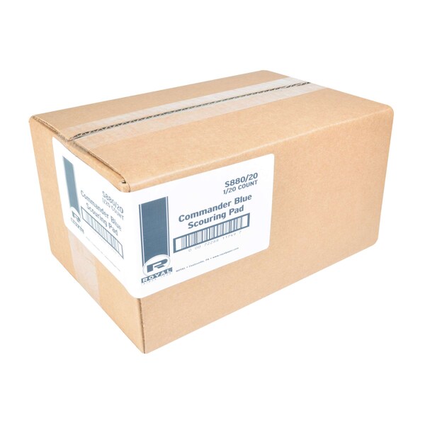 Amercareroyal Royal Heavy Duty Green Scouring Pad, PK20 - S860/20