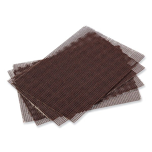 Amercareroyal Griddle Screen, Aluminum Oxide, 4 x 5.5, Brown, PK200 - GS1020