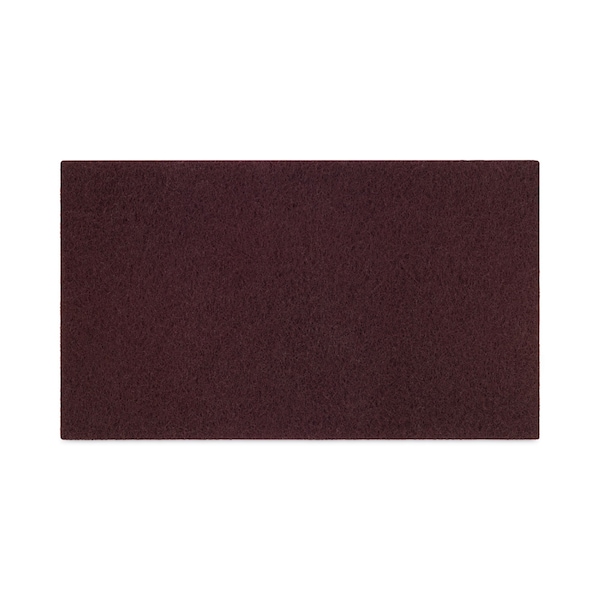 Boardwalk Deep Scrub Pads, 28 x 14, Maroon, 10PK - 7100151257