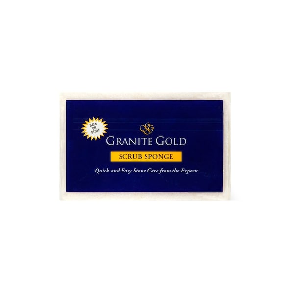 Granite Gold Granite Gold Delicate	 Light Duty Scrubber Sponge For Granite 1 in. L 1 pk - GG0022