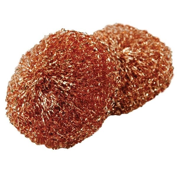The Libman Co Libman Scrubber, Copper Abrasive, 6.38 in L, 3-1/4 in W - 73