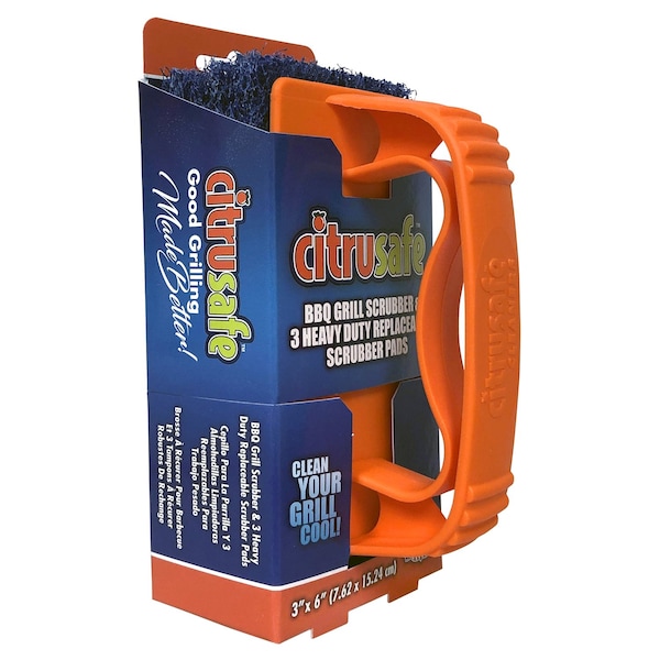 Citrusafe Bryson CitruSafe Grill Scrubber 6 in. H X 3 in. L 3 pc - 3100042